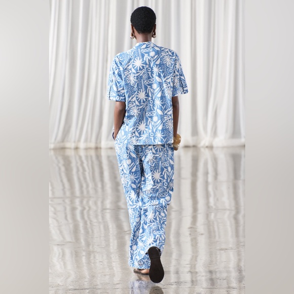 ZARA NWT ZW COLLECTION PRINTED PANTS - Picture 8 of 10